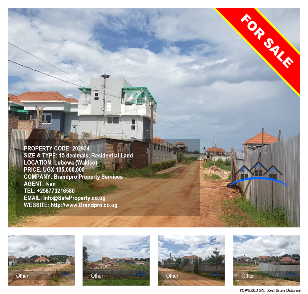 Residential Land  for sale in Lubowa Wakiso Uganda, code: 202934