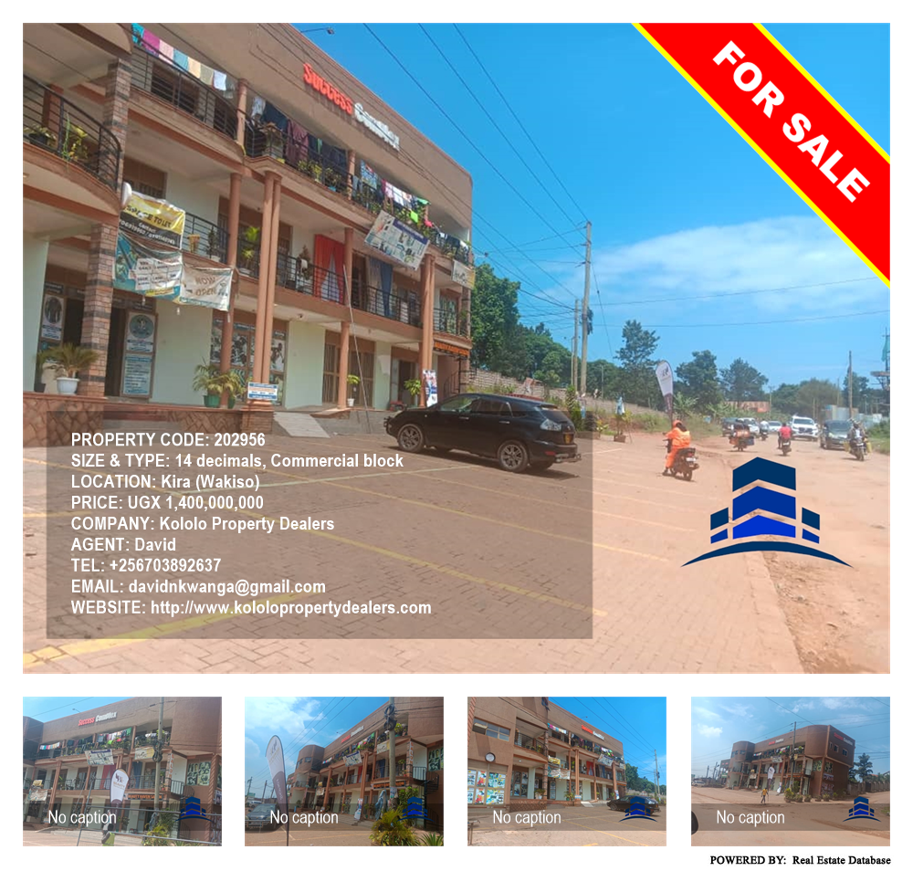 Commercial block  for sale in Kira Wakiso Uganda, code: 202956