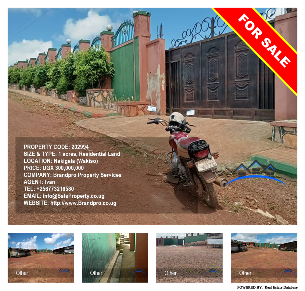 Residential Land  for sale in Nakigala Wakiso Uganda, code: 202994