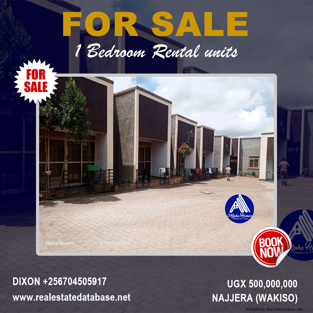 1 bedroom Rental units  for sale in Najjera Wakiso Uganda, code: 203023