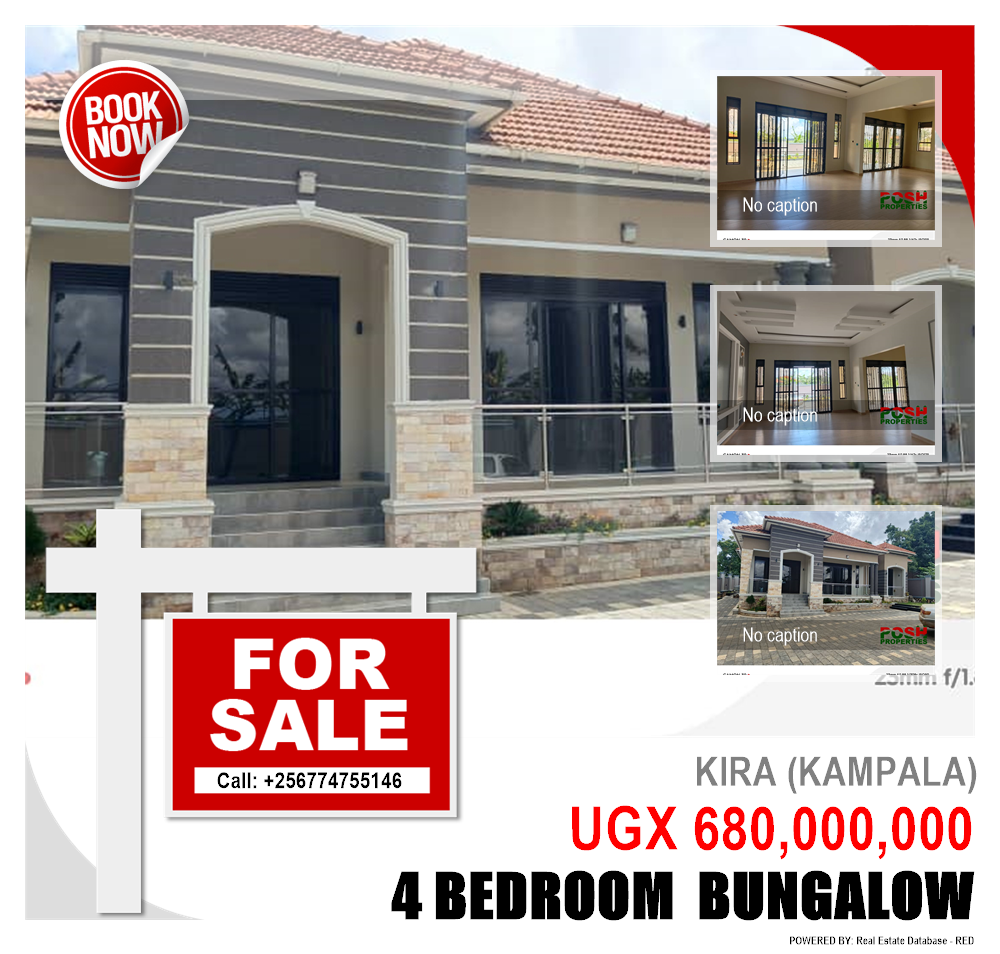 4 bedroom Bungalow  for sale in Kira Kampala Uganda, code: 203074