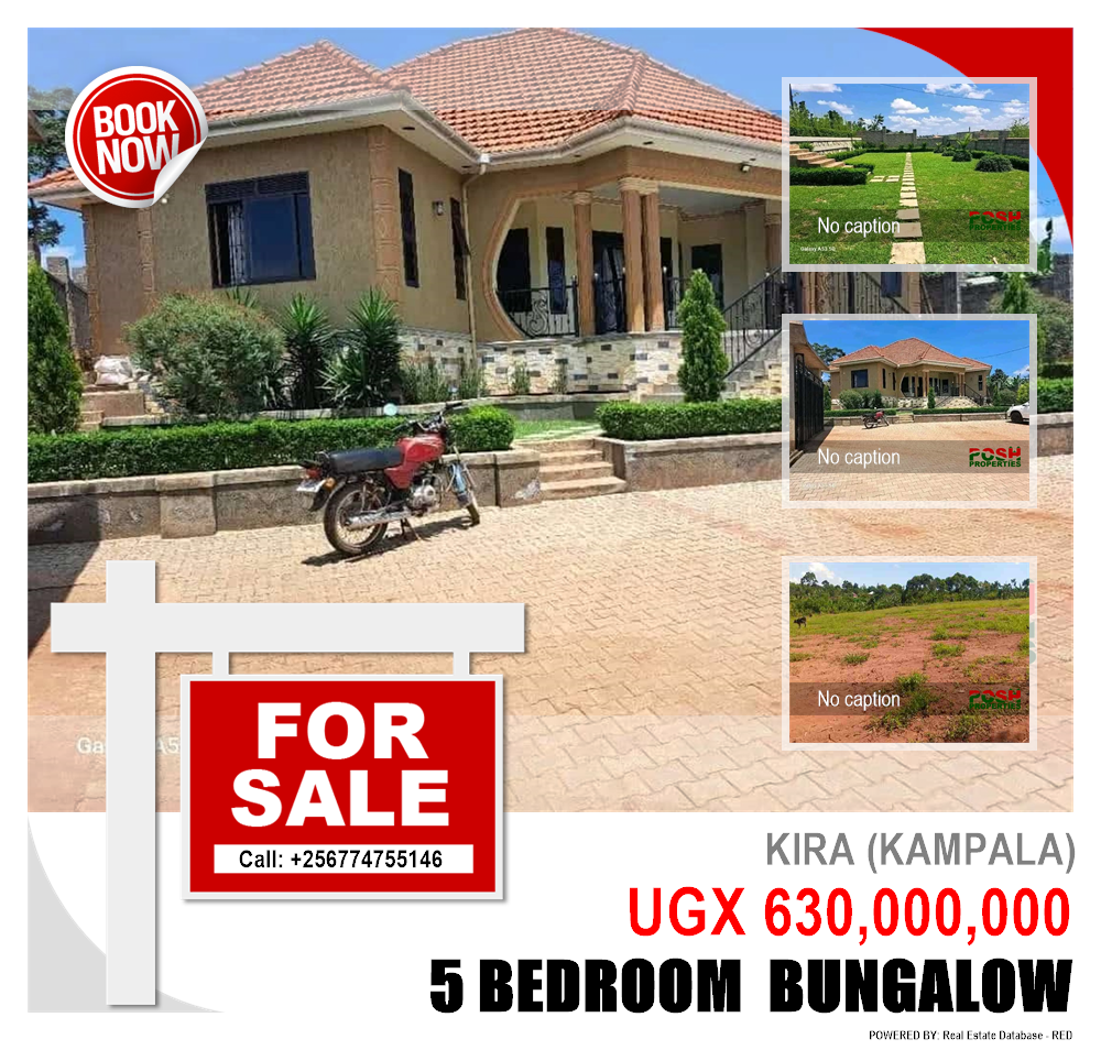 5 bedroom Bungalow  for sale in Kira Kampala Uganda, code: 203090