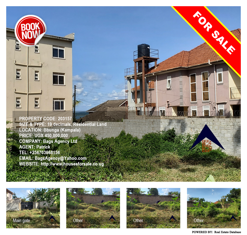 Residential Land  for sale in Bbunga Kampala Uganda, code: 203157