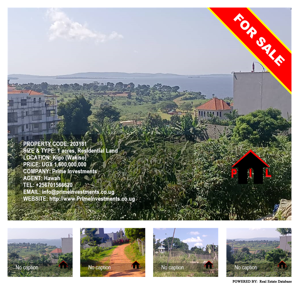 Residential Land  for sale in Kigo Wakiso Uganda, code: 203181