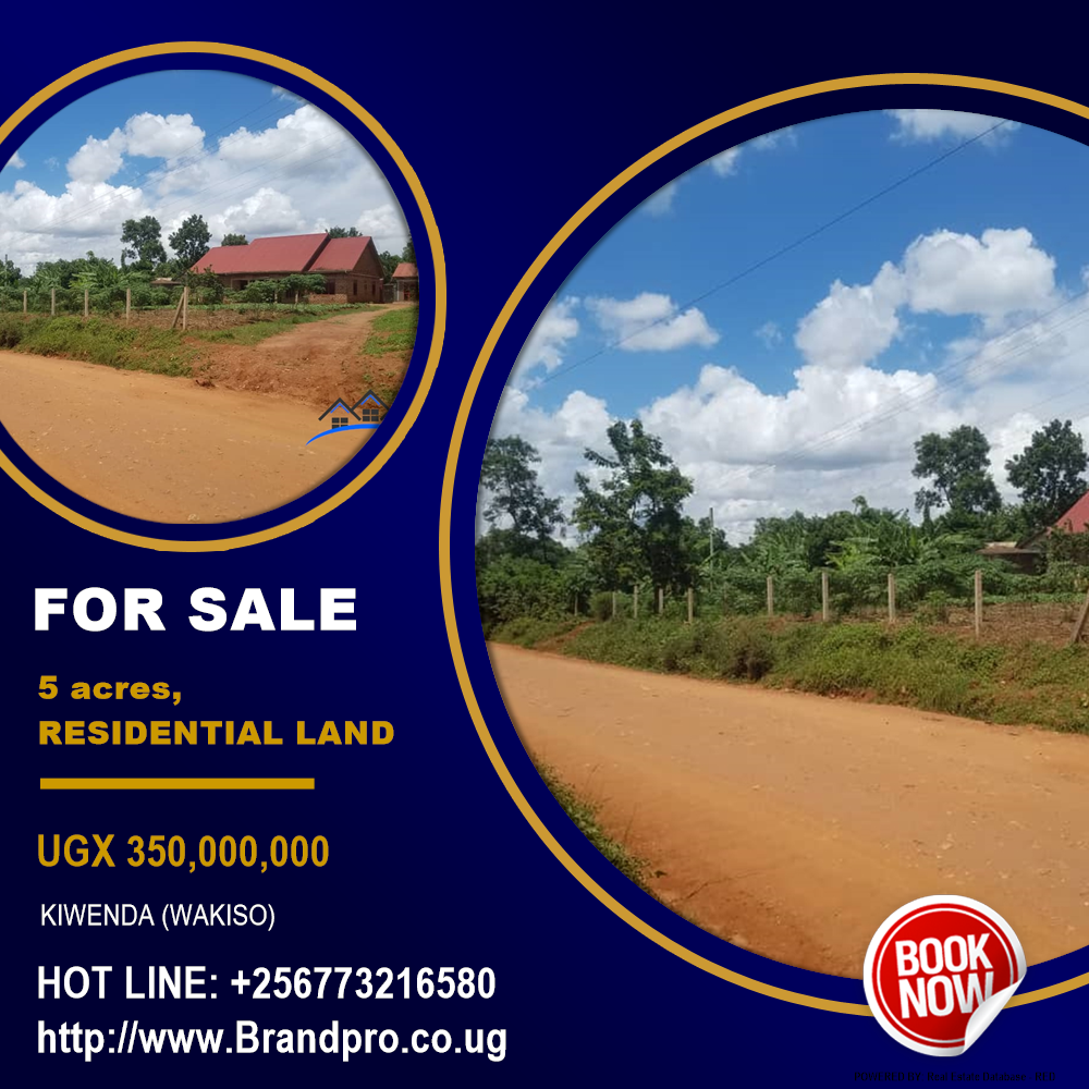 Residential Land  for sale in Kiwenda Wakiso Uganda, code: 203249