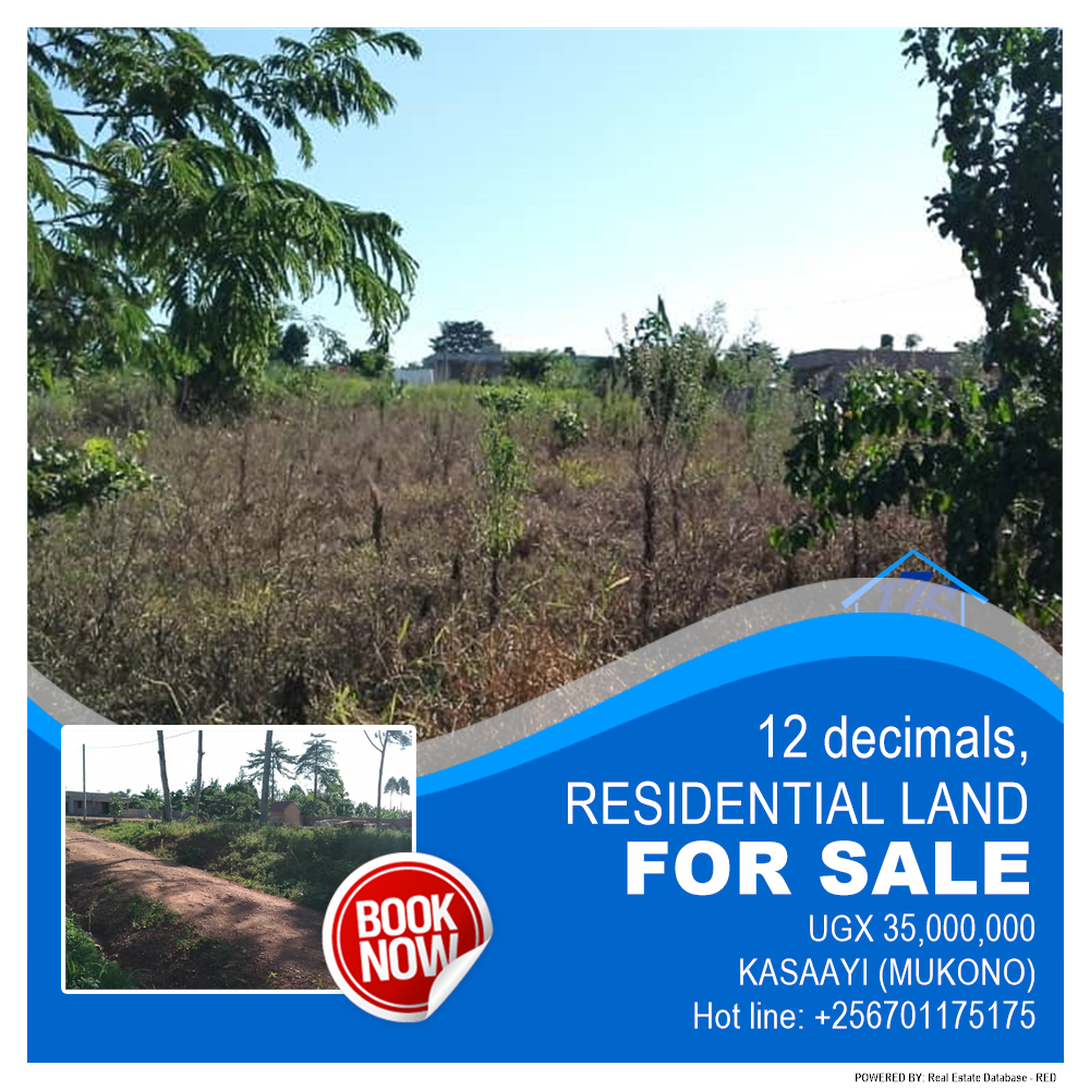 Residential Land  for sale in Kasaayi Mukono Uganda, code: 203280