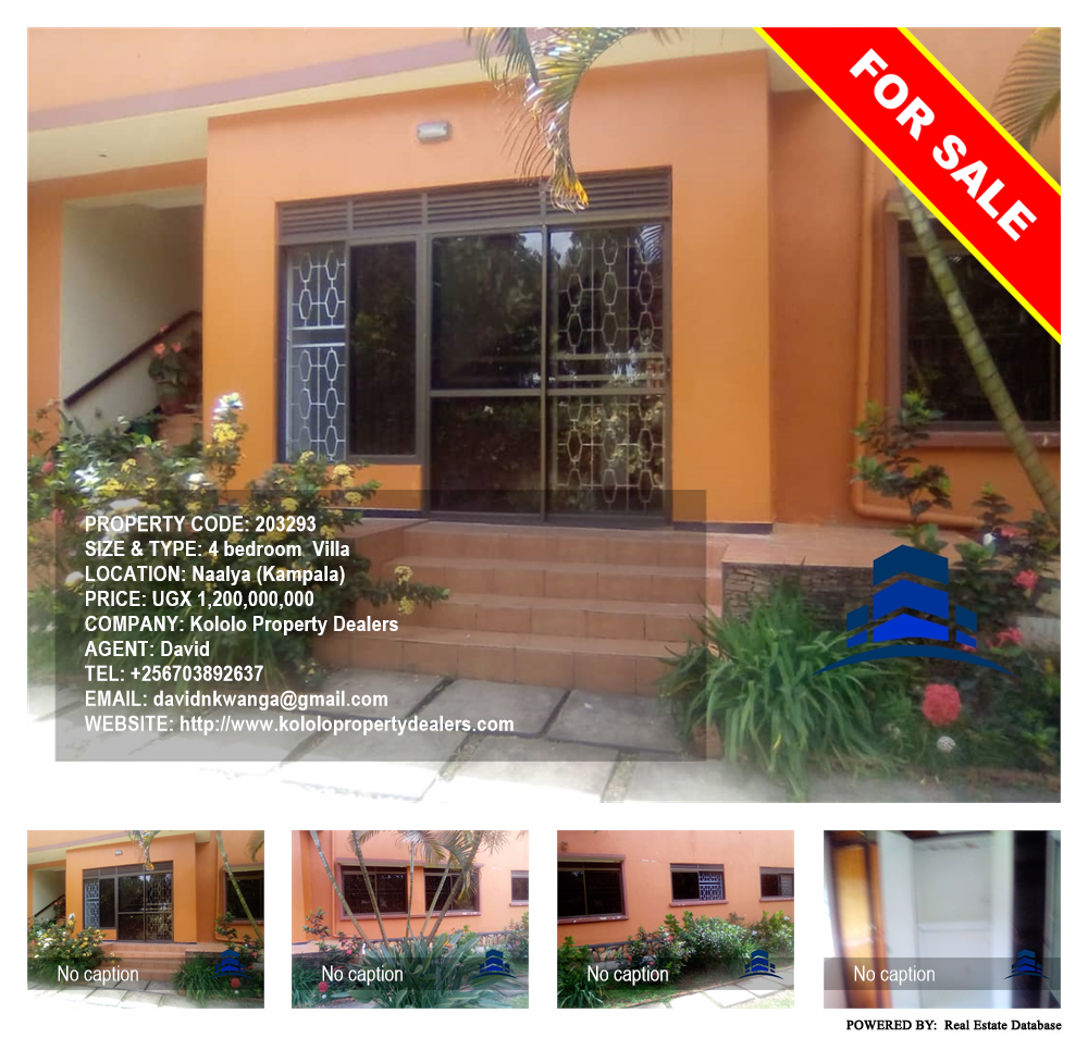 4 bedroom Villa  for sale in Naalya Kampala Uganda, code: 203293