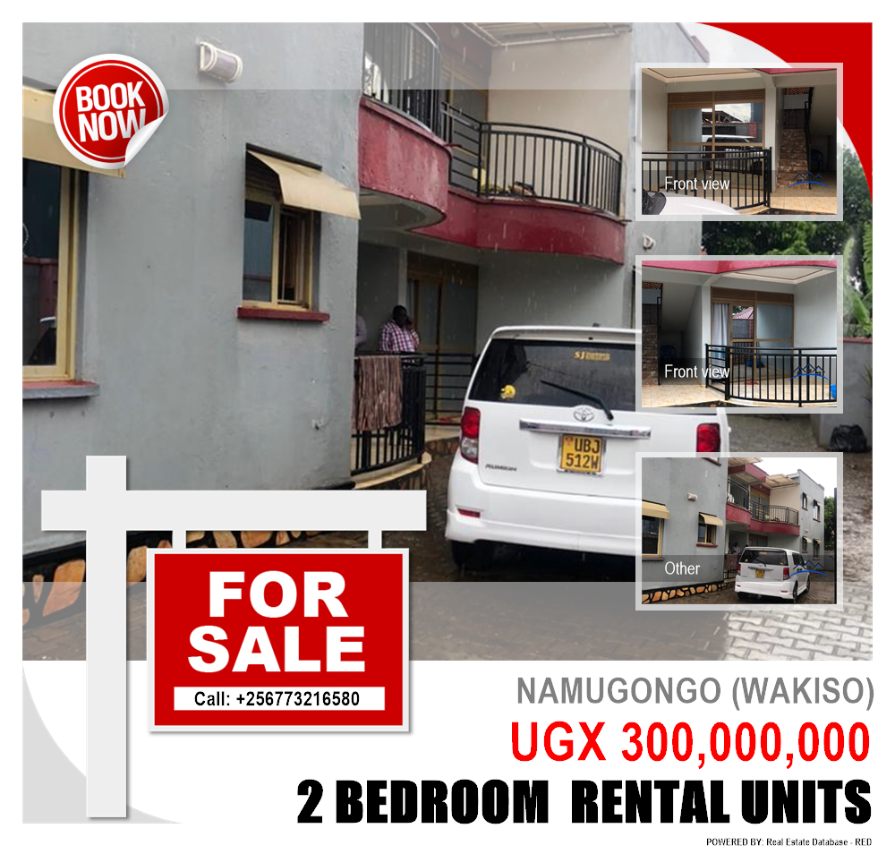 2 bedroom Rental units  for sale in Namugongo Wakiso Uganda, code: 203320