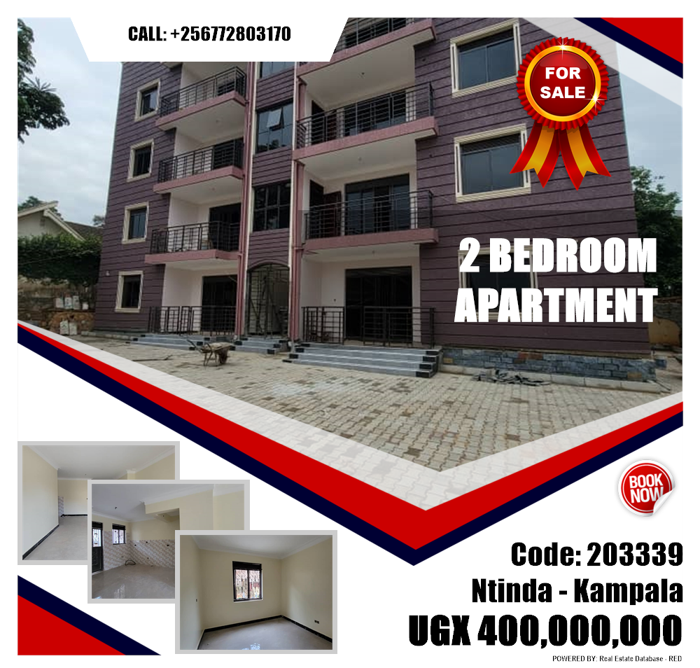 2 bedroom Apartment  for sale in Ntinda Kampala Uganda, code: 203339