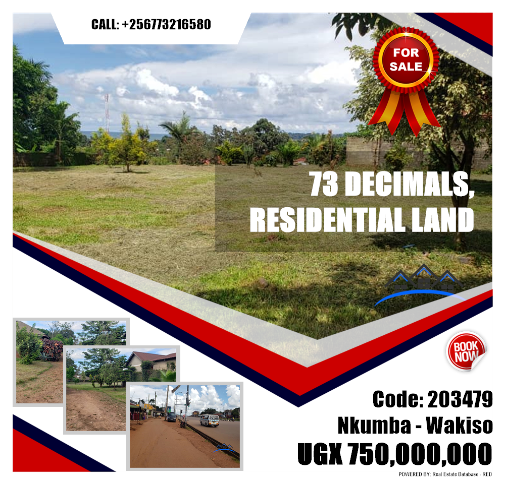 Residential Land  for sale in Nkumba Wakiso Uganda, code: 203479