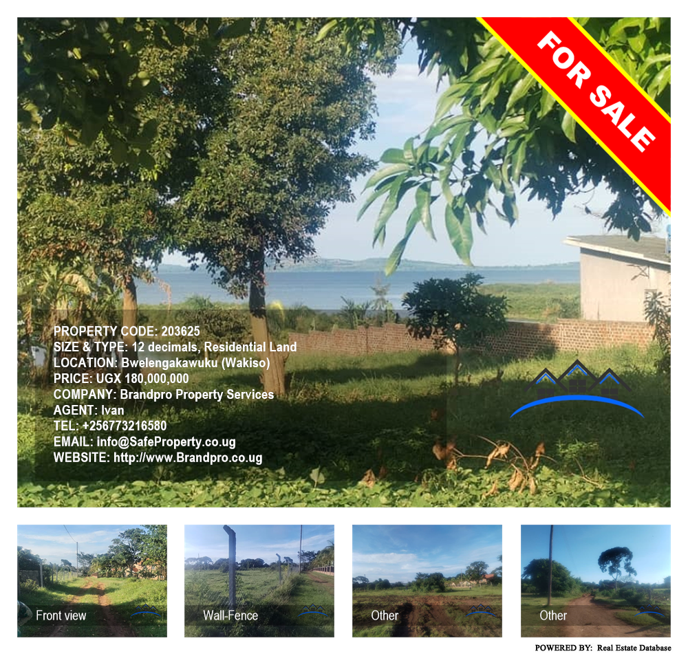 Residential Land  for sale in Bwelengakawuku Wakiso Uganda, code: 203625