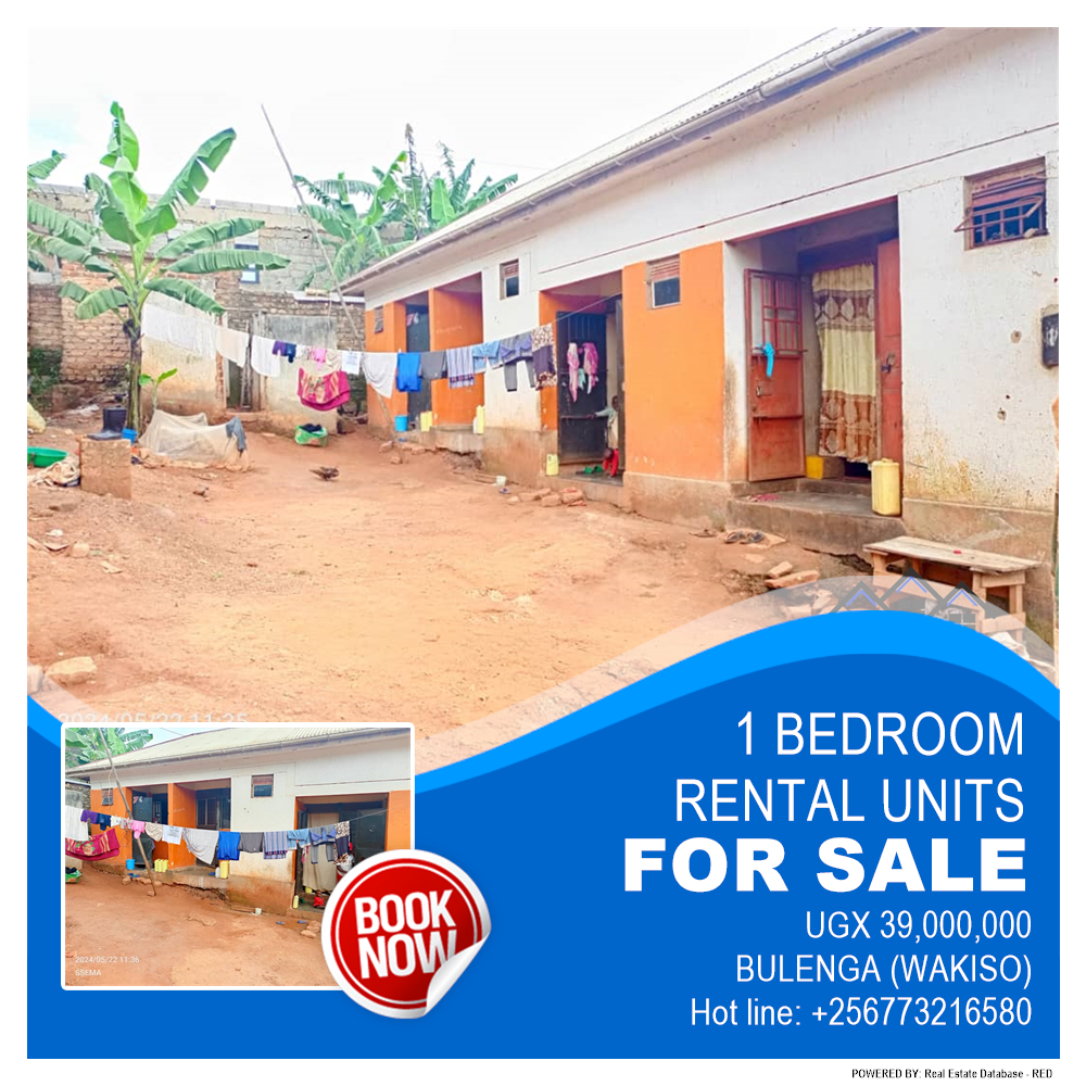 1 bedroom Rental units  for sale in Bulenga Wakiso Uganda, code: 203718