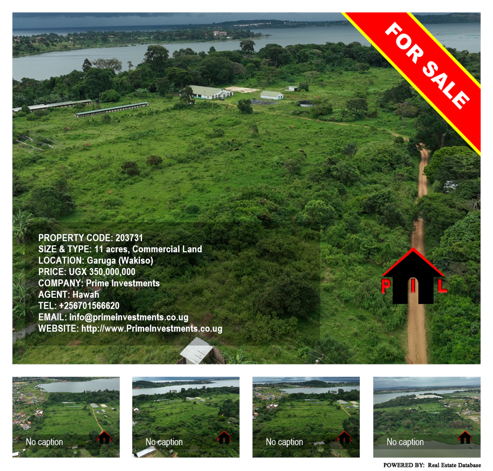 Commercial Land  for sale in Garuga Wakiso Uganda, code: 203731