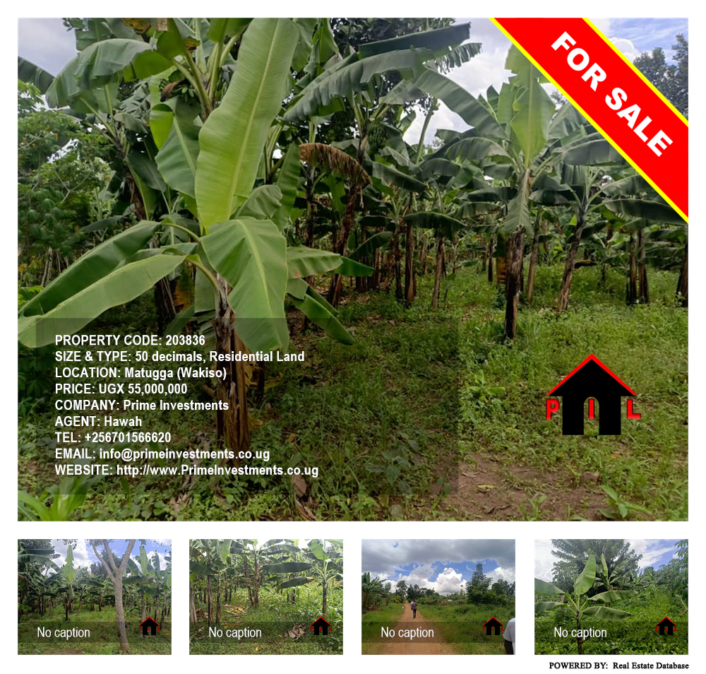Residential Land  for sale in Matugga Wakiso Uganda, code: 203836
