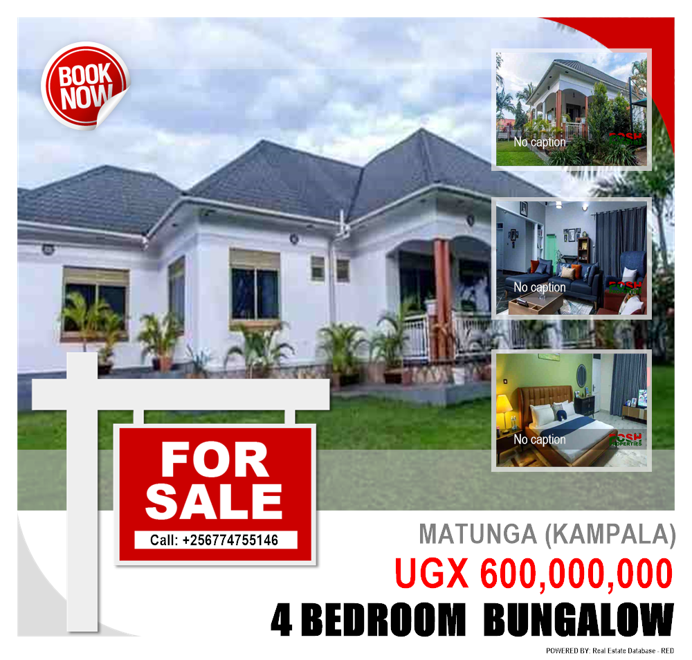 4 bedroom Bungalow  for sale in Matunga Kampala Uganda, code: 203862