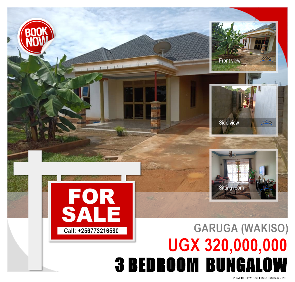 3 bedroom Bungalow  for sale in Garuga Wakiso Uganda, code: 203935