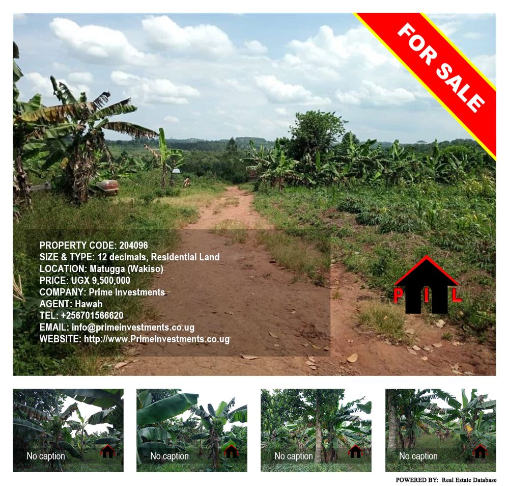 Residential Land  for sale in Matugga Wakiso Uganda, code: 204096