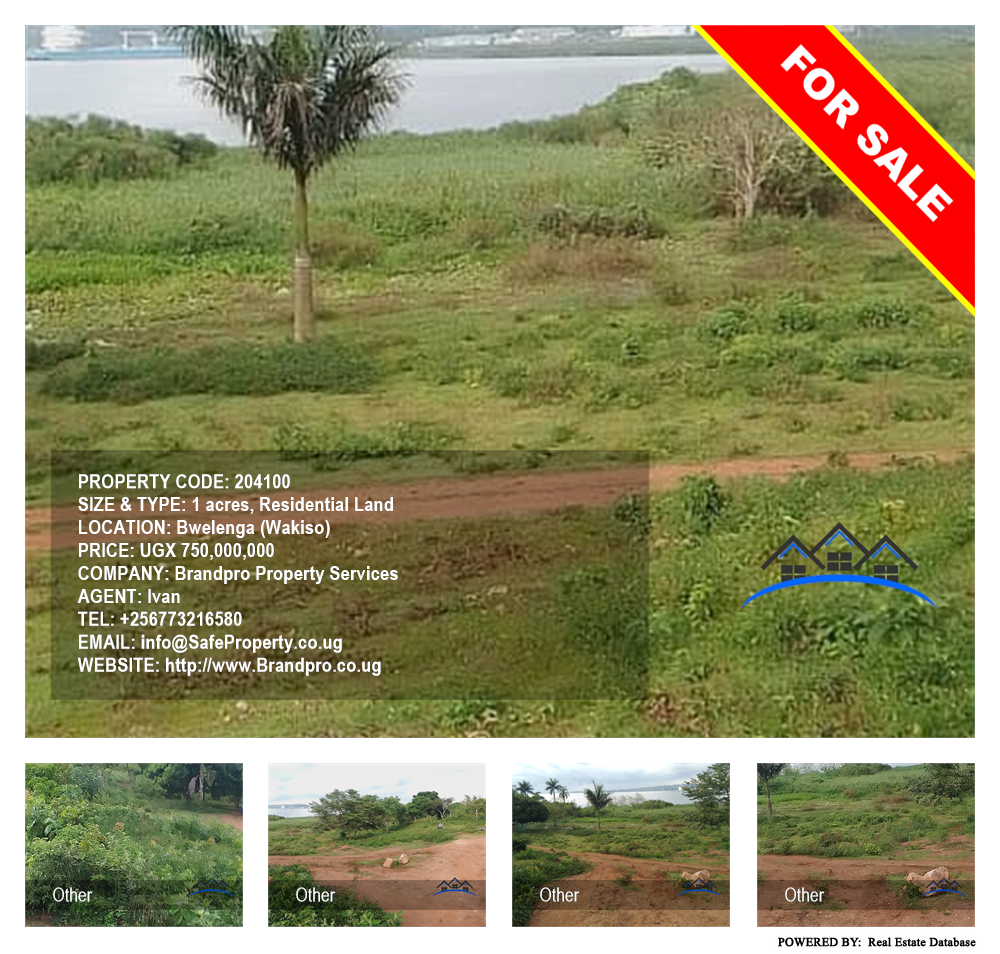 Residential Land  for sale in Bwelenga Wakiso Uganda, code: 204100