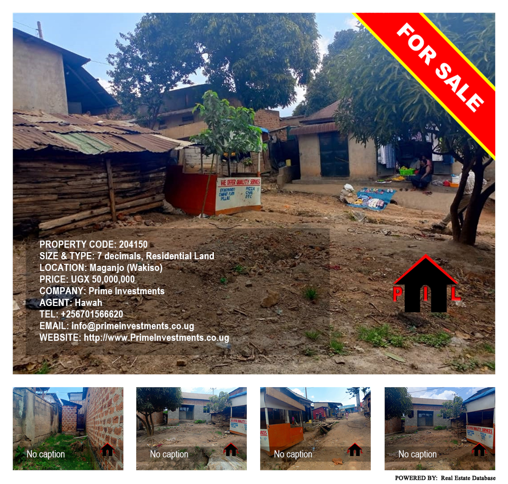 Residential Land  for sale in Maganjo Wakiso Uganda, code: 204150