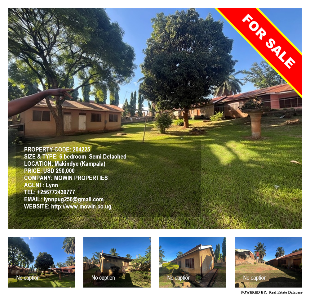 6 bedroom Semi Detached  for sale in Makindye Kampala Uganda, code: 204225