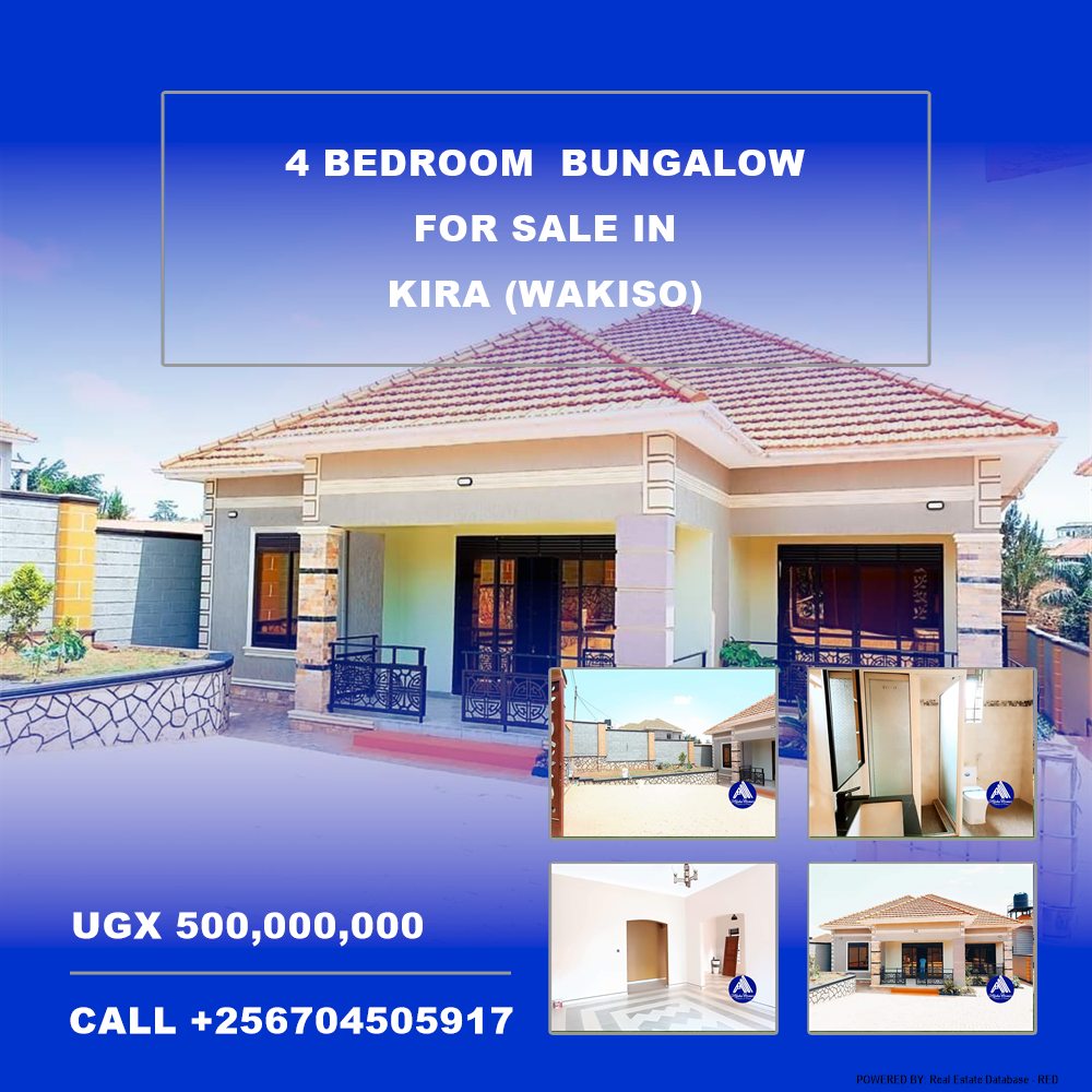 4 bedroom Bungalow  for sale in Kira Wakiso Uganda, code: 204303