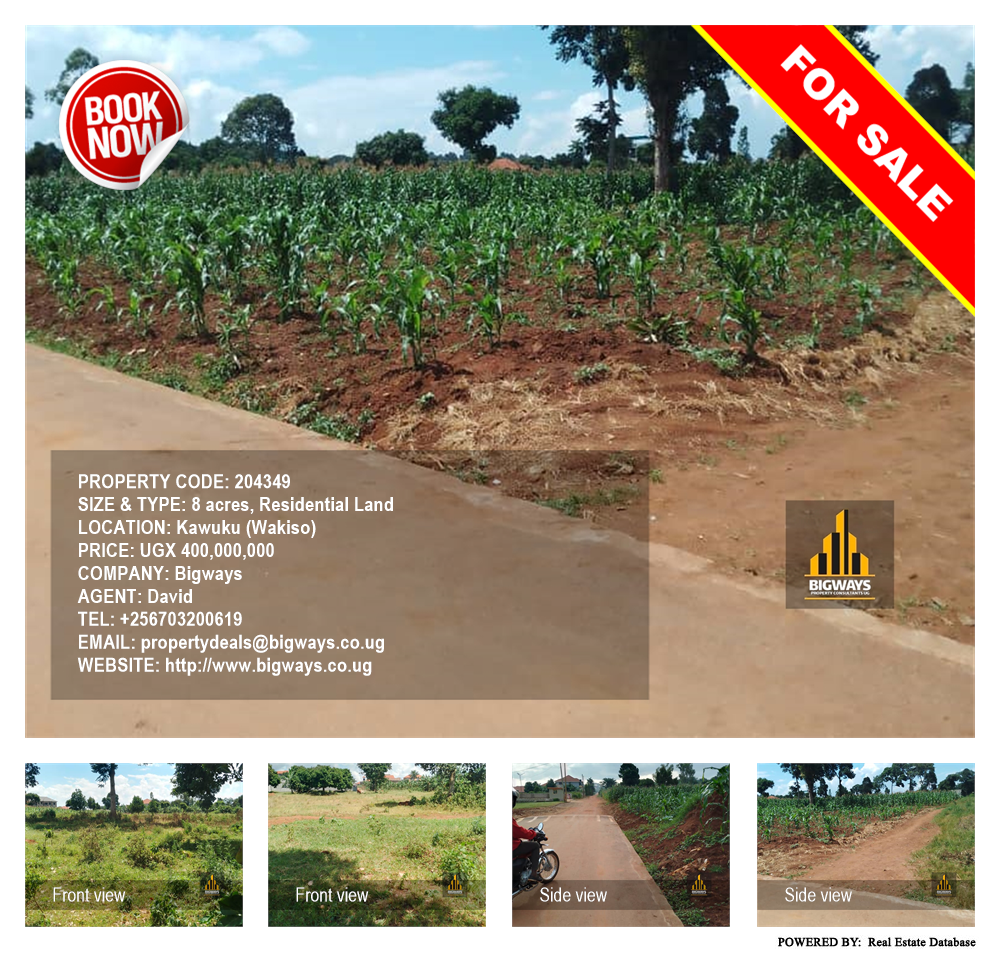 Residential Land  for sale in Kawuku Wakiso Uganda, code: 204349