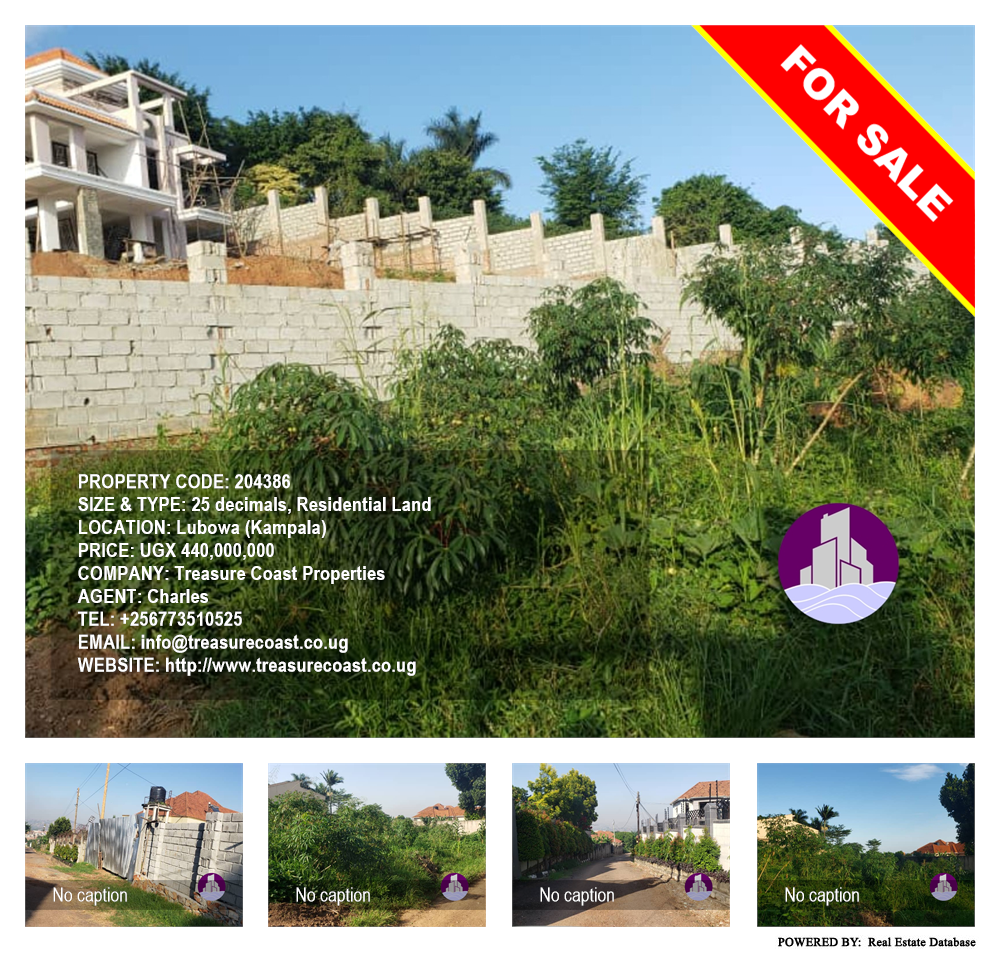 Residential Land  for sale in Lubowa Kampala Uganda, code: 204386