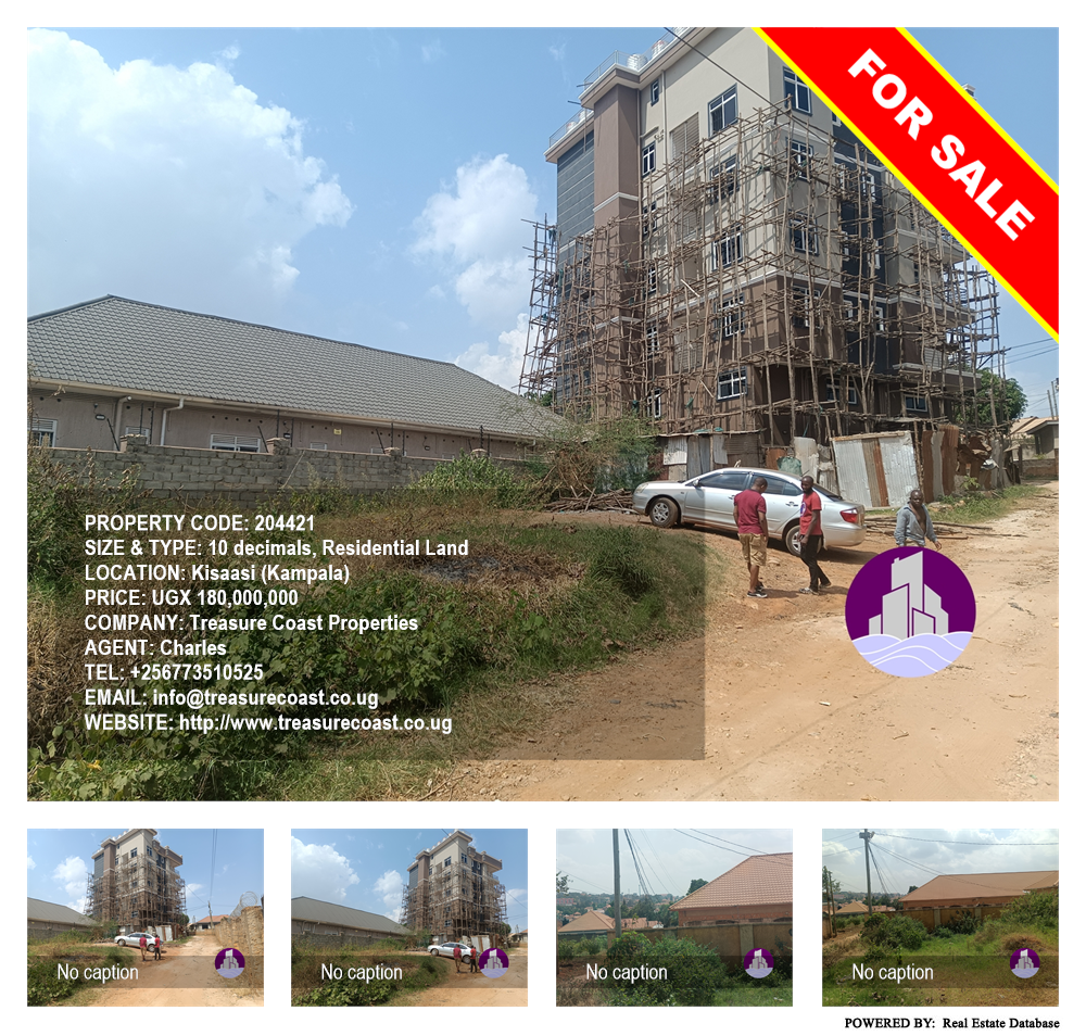 Residential Land  for sale in Kisaasi Kampala Uganda, code: 204421