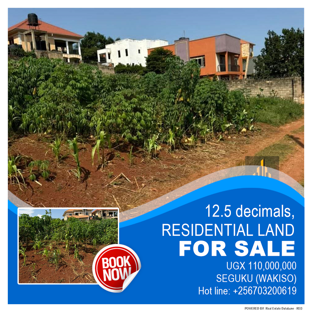 Residential Land  for sale in Seguku Wakiso Uganda, code: 204433