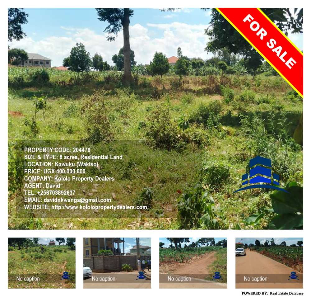 Residential Land  for sale in Kawuku Wakiso Uganda, code: 204476