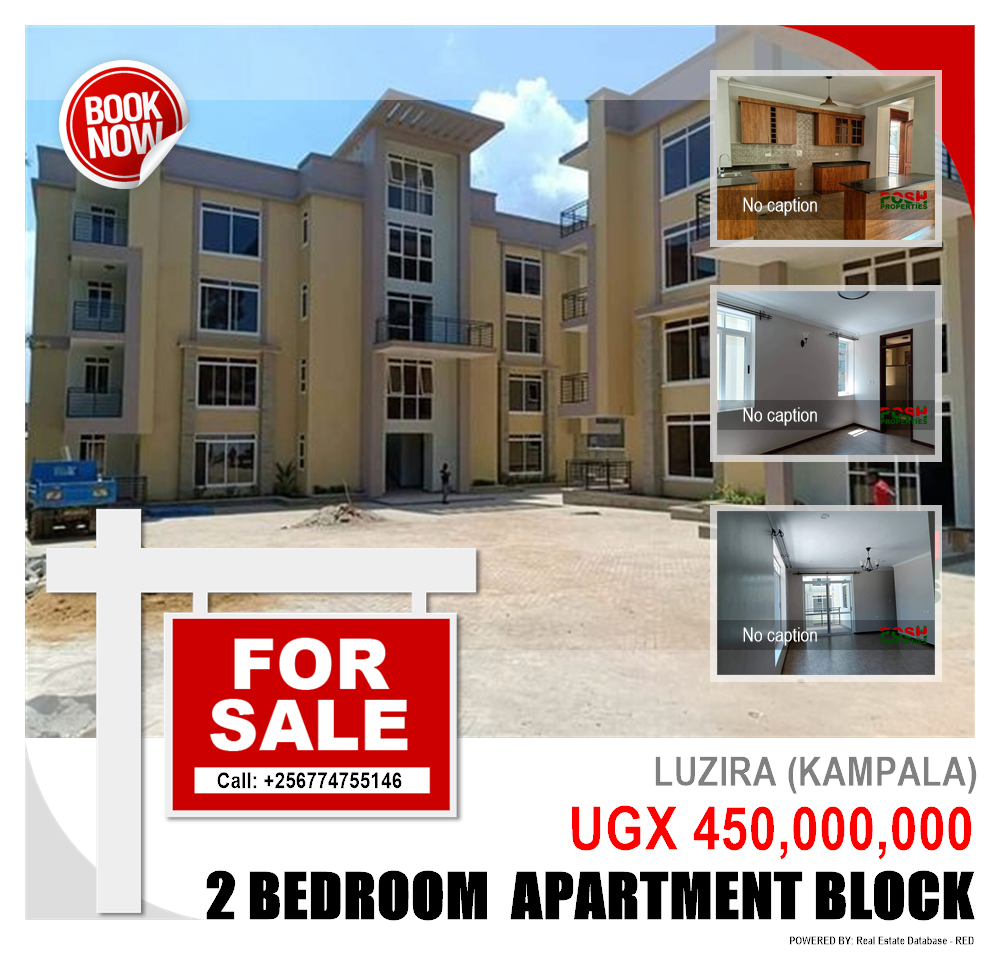 2 bedroom Apartment block  for sale in Luzira Kampala Uganda, code: 204490