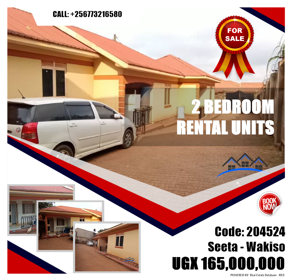 2 bedroom Rental units  for sale in Seeta Wakiso Uganda, code: 204524