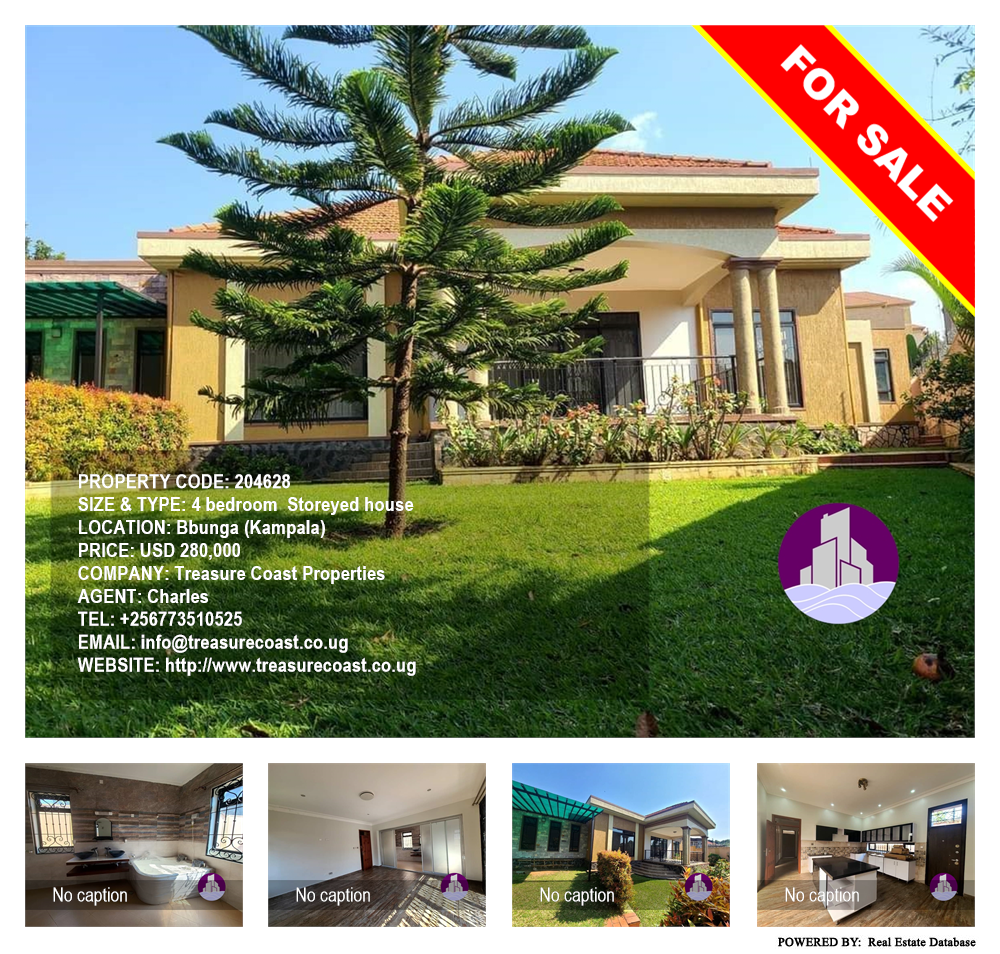 4 bedroom Storeyed house  for sale in Bbunga Kampala Uganda, code: 204628