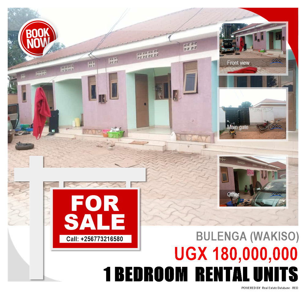 1 bedroom Rental units  for sale in Bulenga Wakiso Uganda, code: 204681