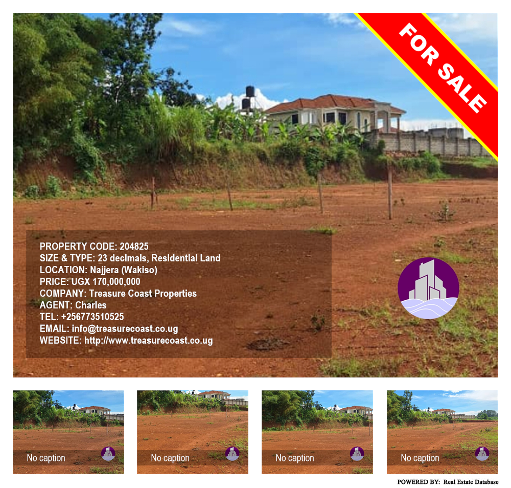 Residential Land  for sale in Najjera Wakiso Uganda, code: 204825