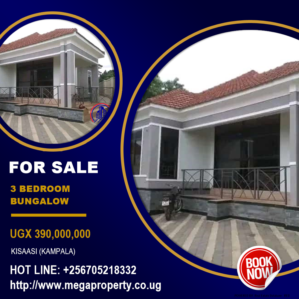 3 bedroom Bungalow  for sale in Kisaasi Kampala Uganda, code: 204888