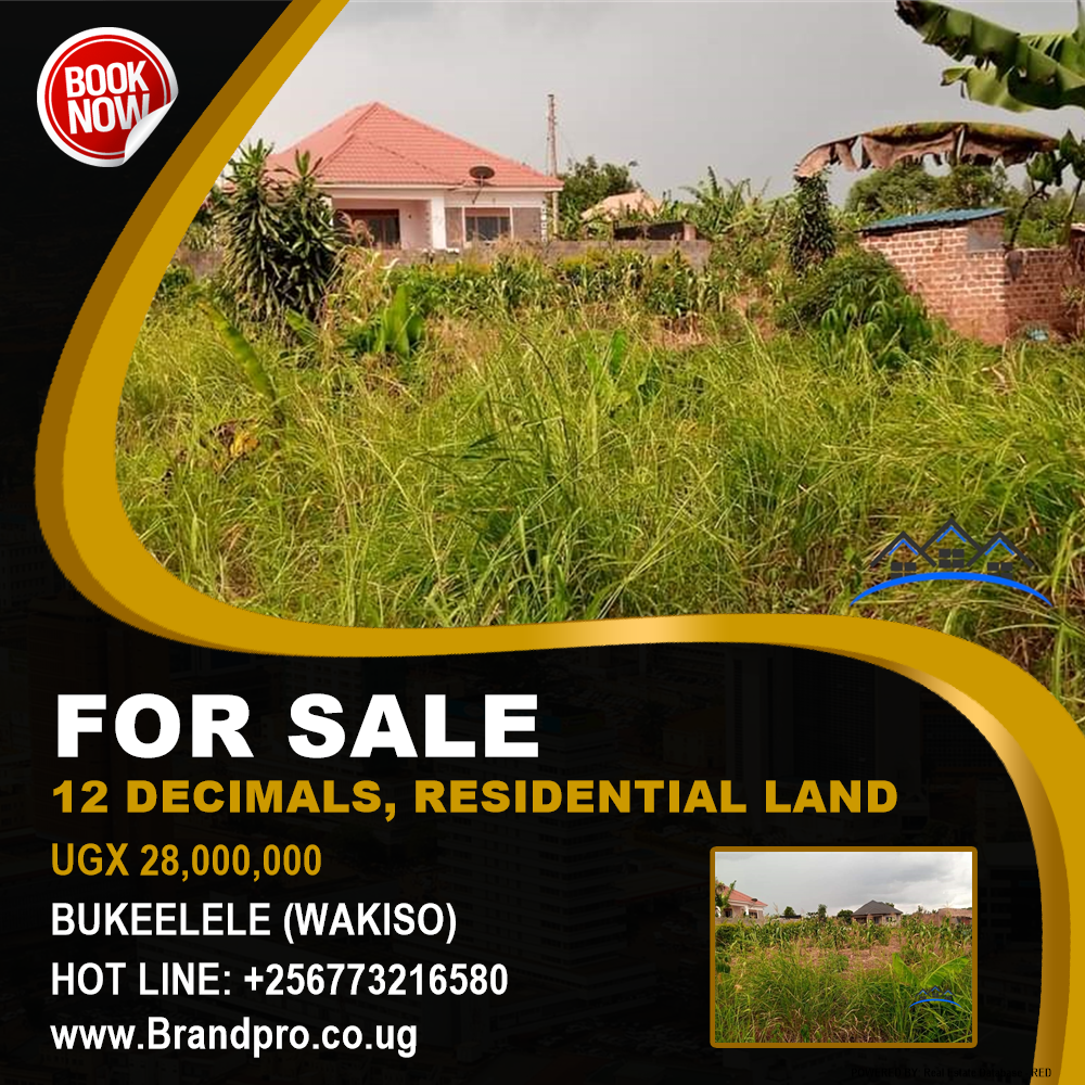 Residential Land  for sale in Bukeelele Wakiso Uganda, code: 204909