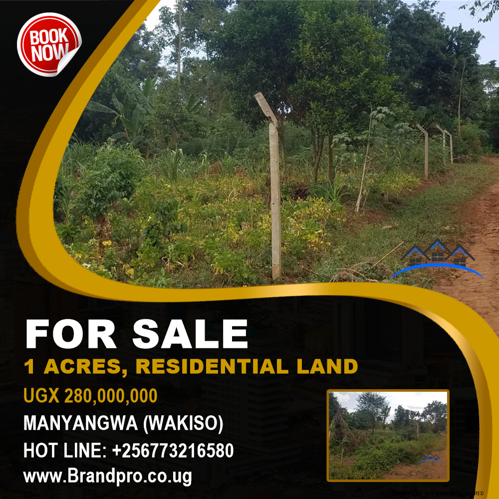 Residential Land  for sale in Manyangwa Wakiso Uganda, code: 204915