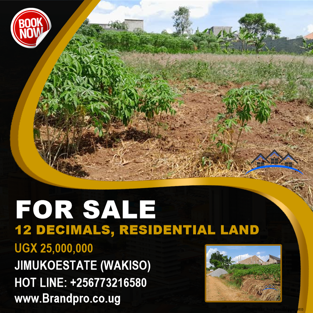 Residential Land  for sale in Jimukoestate Wakiso Uganda, code: 205254