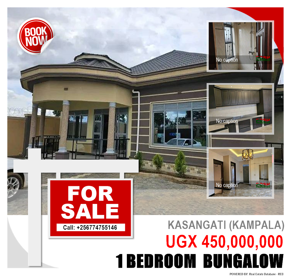 1 bedroom Bungalow  for sale in Kasangati Kampala Uganda, code: 205261