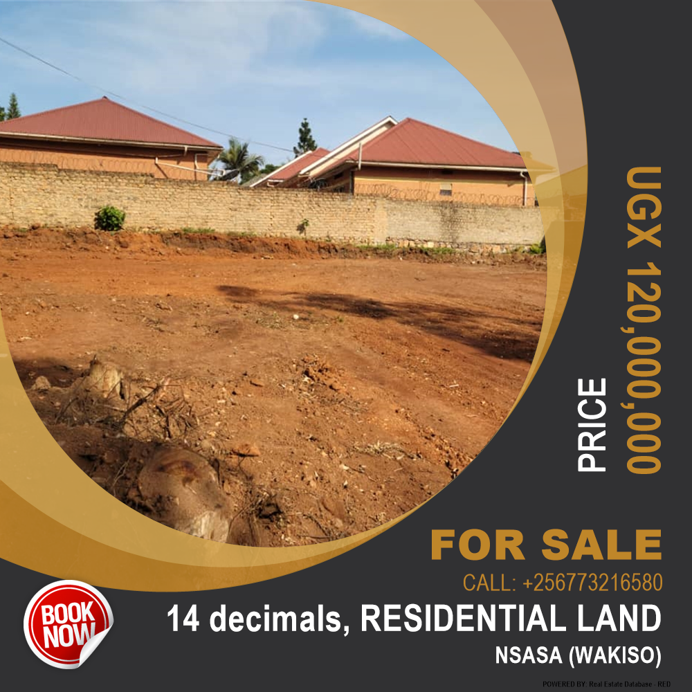 Residential Land  for sale in Nsasa Wakiso Uganda, code: 205267