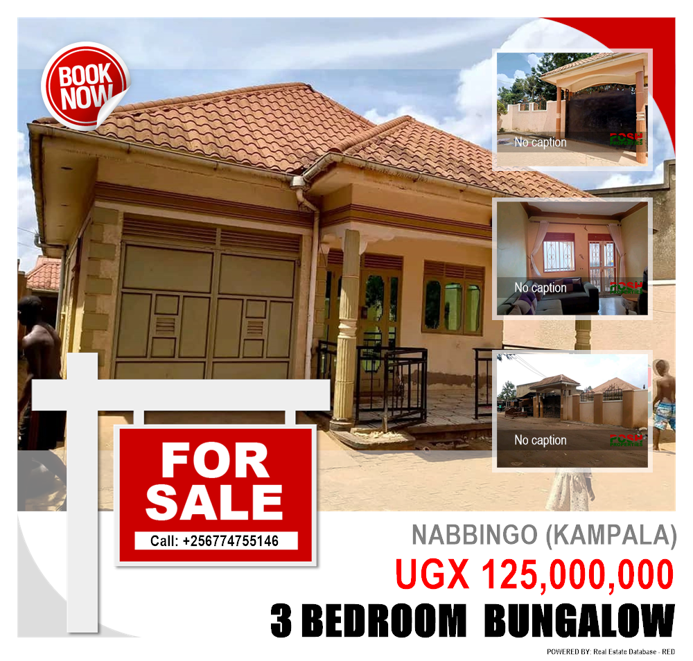 3 bedroom Bungalow  for sale in Nabbingo Kampala Uganda, code: 205275