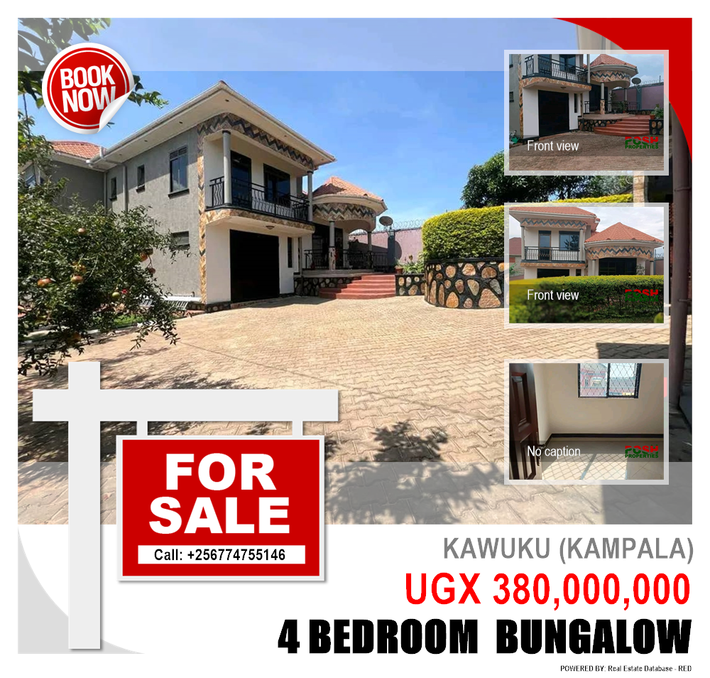 4 bedroom Bungalow  for sale in Kawuku Kampala Uganda, code: 205285