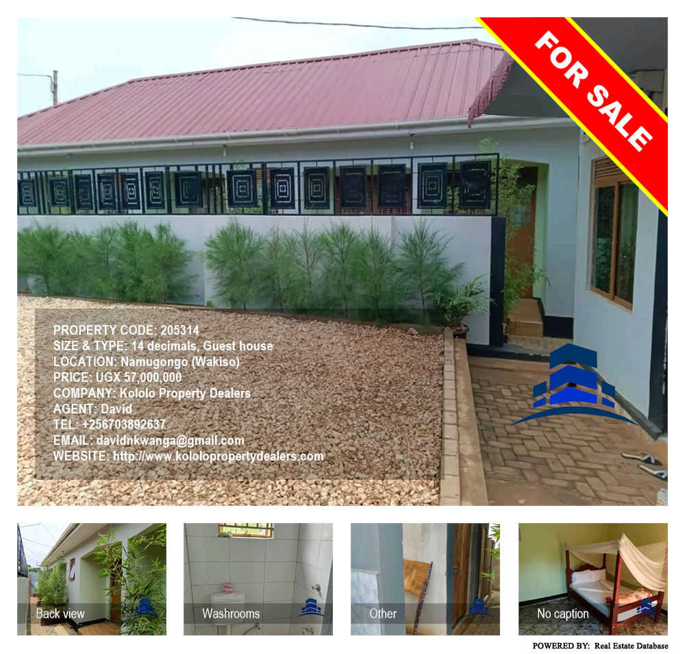 Guest house  for sale in Namugongo Wakiso Uganda, code: 205314