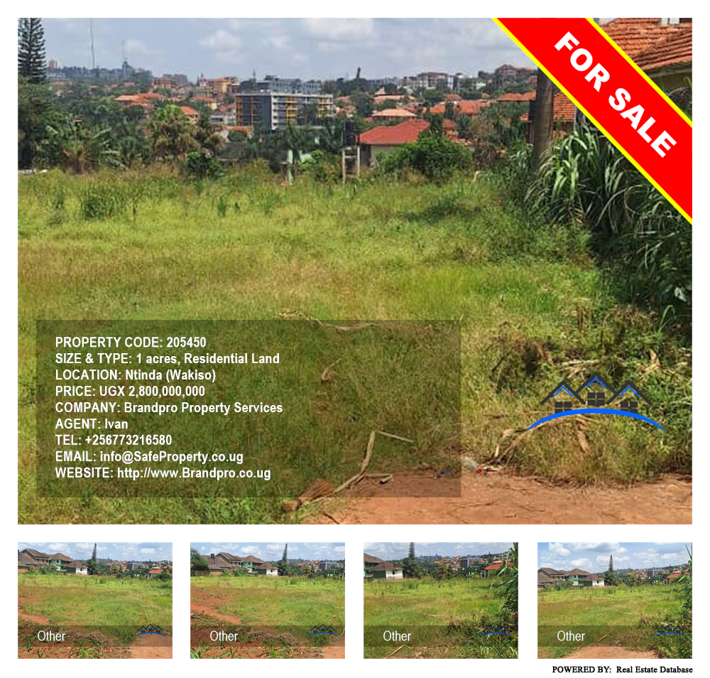 Residential Land  for sale in Ntinda Wakiso Uganda, code: 205450