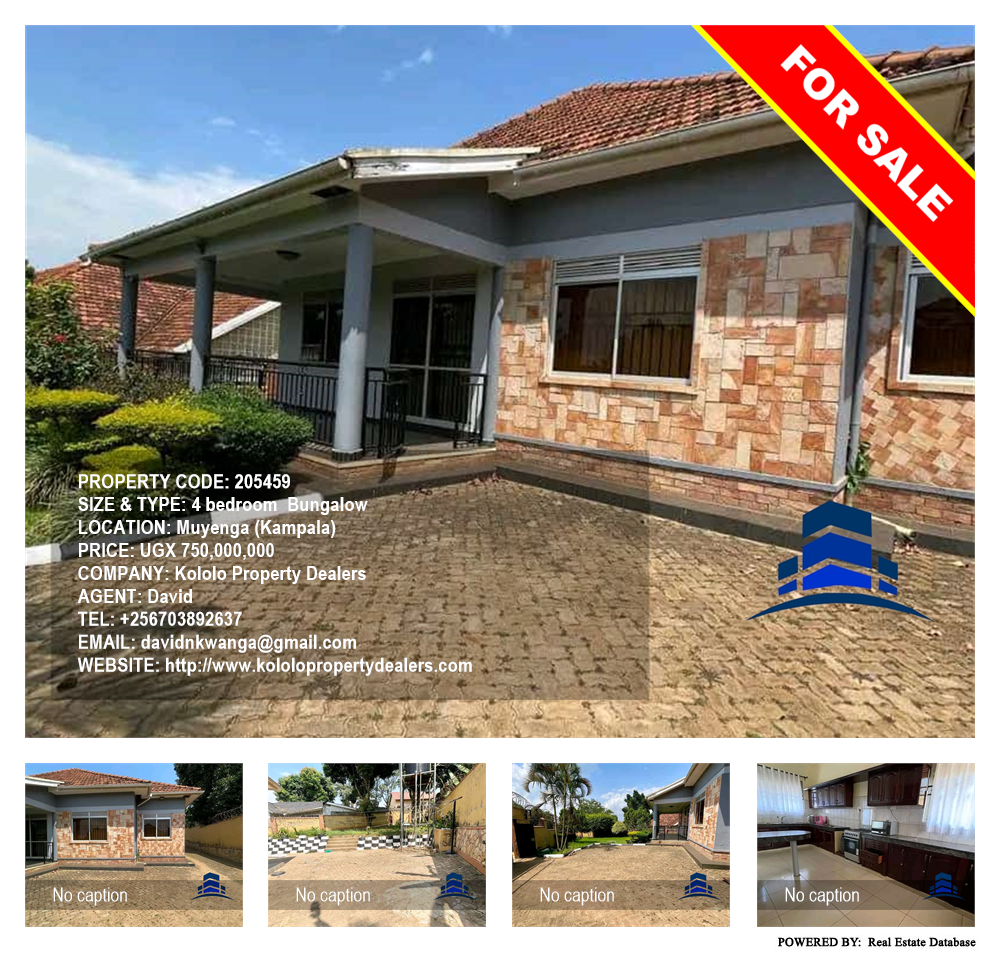 4 bedroom Bungalow  for sale in Muyenga Kampala Uganda, code: 205459