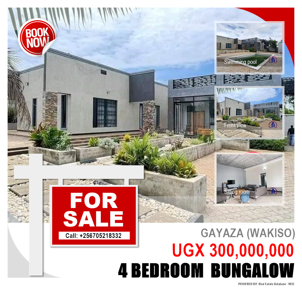 4 bedroom Bungalow  for sale in Gayaza Wakiso Uganda, code: 205574