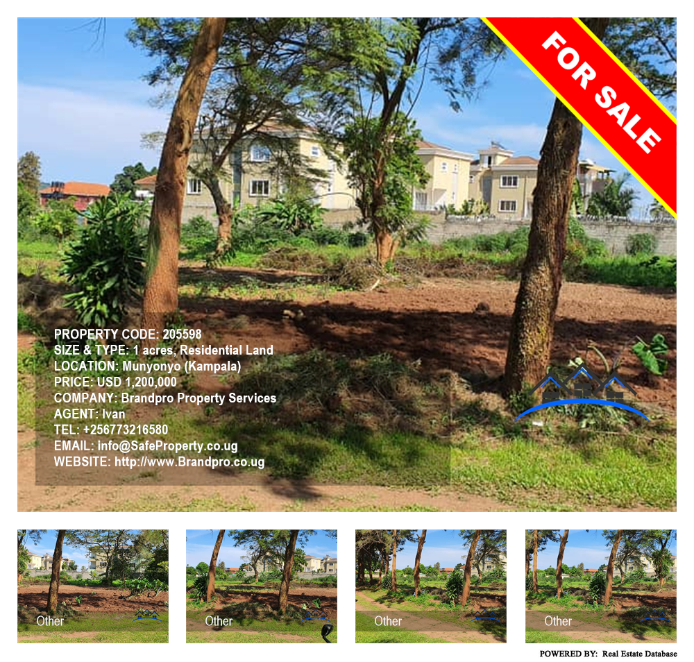 Residential Land  for sale in Munyonyo Kampala Uganda, code: 205598