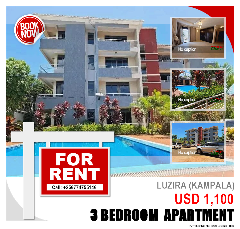 3 bedroom Apartment  for rent in Luzira Kampala Uganda, code: 205624