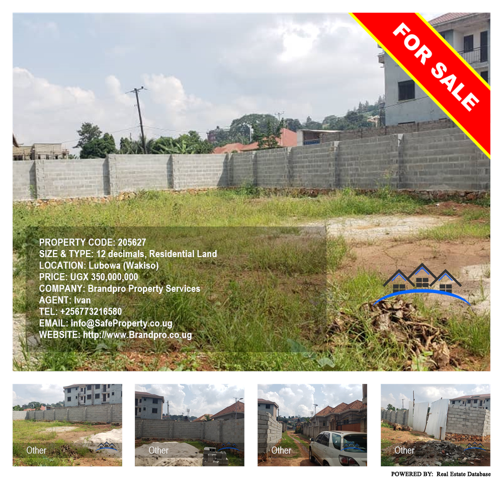 Residential Land  for sale in Lubowa Wakiso Uganda, code: 205627